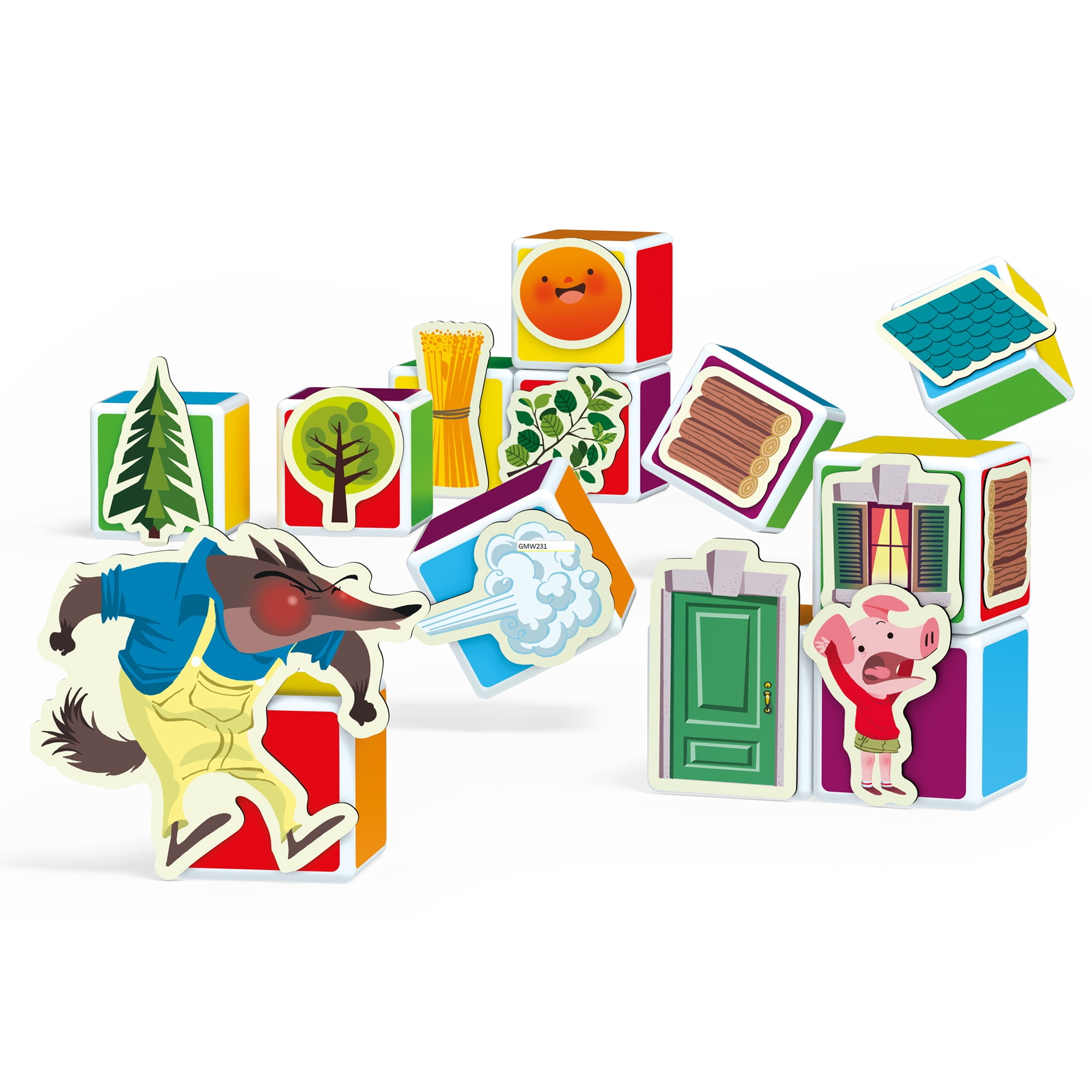Magicube™ Story Building - The Three Little Pigs