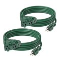 thumbnail image 1 of Cable de alimentación BN-LINK de 4,6 m, 3 salidas, paquete de 2, 13 A, con conexión a tierra, 1 of 9