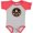 Heather and Red, variant on Inktastic English Bulldog Gift for Dog Lover Girls Baby Bodysuit
