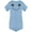 Light Blue, variant on Smiling Face Bodysuit Infant | | Size White,6M (Bodysuit)