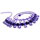 thumbnail image 4 of 2 Tendederos Elásticos Retráctiles Para Ropa, Para Hoteles, Campings Y Patios, Color Violeta, 4 of 8