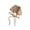 Khaki, variant on Winter Knit Ear Warmer Hairband With Floral Design Warm Crochet Headscarf For Women Outdoor Activity Travel Essential