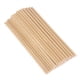 thumbnail image 1 of 50 palitos de madera para manualidades, varillas de madera dura de 5 mm de diámetro, ideales para proyectos de bricolaje en madera. 15x0.5cn, 1 of 6