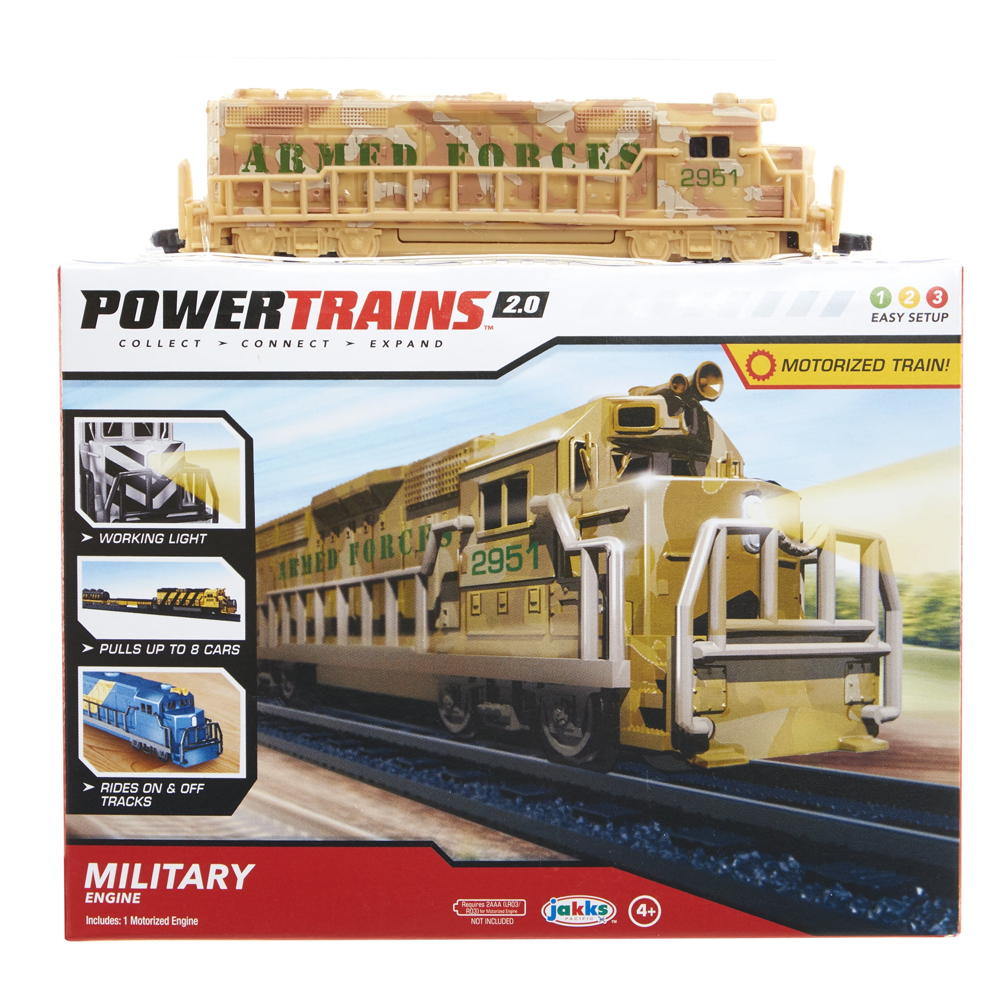 Power Trains N Scale Engine Pack Military Battery Powered Model Train