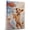 Airedale Terrier, variant on Irish Wolfhound Dog Playing Basketball Wall Stretched Canvas Size 8x12 – Irish Wolfhound Canvas Art for Dog Lovers, Basketball Canvas Wall Decor