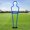 Electric Blue, variant on FORZA Mini Airflow Soccer Mannequin | Training Dummy with Optional Rubber Base for Soccer Drills [Pack of 1 or 3]