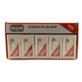 thumbnail image 4 of Mens Safety Razor Blades for Shaving - Double Edge Stainless Steel Razor Blades - Platinum Stainless Steel Double Edge Razor Blades - Precise, Smooth, Clean Shave and Barber Shops (1000), 4 of 5