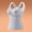 Blue, variant on SEMPAI Cami with Built in Bra for Women V Neck Lace Stretchy Slim Padded Top Summer Yoga Sports Sleeveless Basic Tank Tops