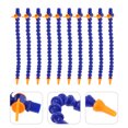 thumbnail image 2 of MasteelfCA 10 Pcs Tuyaux Flexibles en Plastique pour Eau Huile Refroidisseur Buse Ronde, 2 of 7