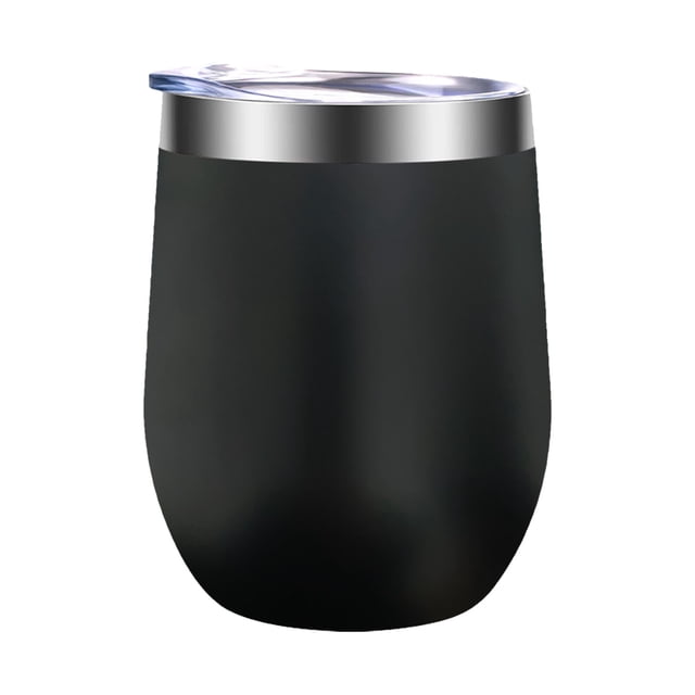 Tasse de Voyage Isolée 12 oz avec Couvercle, Tasse à Café Isolée, Tasse à Café Contenant Isotherme Réutilisable, Chope à Bière, Tasse à Boire en Acier Inoxydable, Convient pour la Maison, le Bureau, l'École, le Travail, le camping, le Cyclisme