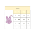 thumbnail image 4 of FEORJGP Infant Baby Girls Rompers Dress 6M 9M 12M 18M Newborn Square Neck Jumpsuit Dress Solid Color Fly Sleeve Skirt Hem Bodysuits with Headband Toddler Cute Casual Summer Clothes, 4 of 9