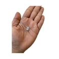 thumbnail image 1 of Collar de plata de ley 925 con forma de gota, 50 mm, con forma de gota, 1 of 2