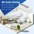 thumbnail image 2 of Gymax 12000 BTU Mini Split AC 24 SEER2 Inverter Air Conditioner w/ 1 Ton Heat Pump, 2 of 10