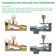 thumbnail image 4 of Kit de Trippers de Remplacement, Piscine sur Off Buzhi Série T100 à Interrupteur de Temps Compatible avec Clips On Off avec Intermatic 156t1978a Intermatic 156t1978a T100 (5 sur /5 Compatible avec Intermatic /10, 4 of 7