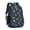 Monster Cartoon Truck, variant on Monster Cartoon Truck Gray Pattern Backpack for School, Cute School Bag with Adjustable Shoulder Straps and Padded Back, 16.9"x12.6"x5.9"
