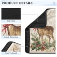 thumbnail image 4 of 2-Pack Seat Belt Covers with Flannel Seatbelt Shoulder Strap Case Adjustable Straps Soft Padding for Car Christmas Deer with Greenery Medium, 4 of 8