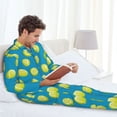 thumbnail image 6 of Lsque Ball Tennis Pattern Long Sleeve Pajama Set for Men - Soft 2-Piece Sleepwear and Loungewear Set with Pockets, Comfy Nightwear-Large, 6 of 7