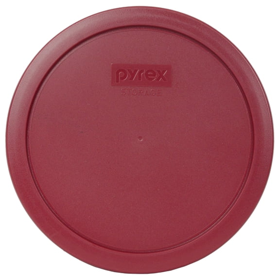 Pyrex 7402-PC Berry Red Plastic Round Storage Plastic Lid Cover