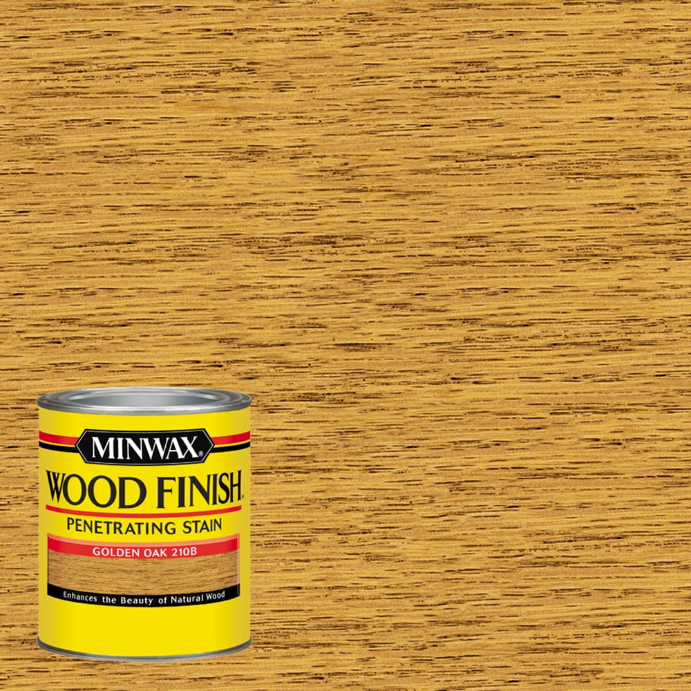 Minwax Wood Finish Stain, Golden Oak, 1 Quart