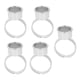 thumbnail image 1 of Anillo tinta para tatuaje de labios y cejas, soporte para pegamento de pestañas, anillo m, 5 uds., 1 of 7