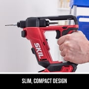 SKIL DL6300D-12 Brushless 12V/20V Flip Drill 20V Kit, Torque Adjustment and Display with 2.0Ah Battery and Charger