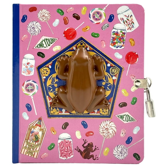 Harry Potter Harry Potter: Chocolate Frog Squishy Lock & Key Diary, (Hardcover)