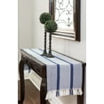 Table Runner Cotton Farmhouse Boho 14x72 in, Table Décor for Kitchen or