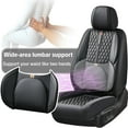 thumbnail image 6 of For Acura TSX 2004-2014 Car Seat Covers, Black Car Seat Covers, Premium Leather, 5 Piece Full Set, Anti-Slip, Waterproof, Protect and Upgrade Seats, Beautify the Interior of Old Cars, 6 of 10