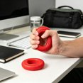 thumbnail image 3 of Silicone Hand Grip Ring With Textured Surface Forearm And Finger Strength Trainer For Workout Exercise Red-7.85X2.5Cm, 3 of 5