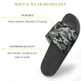 thumbnail image 3 of GZHJMY Stylish Slides for Women Men, Texture Military Camouflage Soft Flexible Slip-on Sandals Slippers, 3 of 7