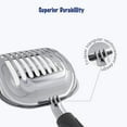 thumbnail image 3 of Cat Litter Scoop, Aluminum Alloy Sifter, Kitty Metal Scooper, Deep Shovel, Long Handle, Poop Sifting, Kitten Pooper Lifter, Durable, Heavy Duty, for Litter Box, 3 of 9
