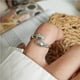 thumbnail image 2 of Sonducket Anillo de abrazo de pareja, anillo de abrazo de amor de Plata de Ley 925, anillo abierto ajustable Retro, regalo para mujer, madre, esposa, Ropa, zapatos y accesorios Miscelánea Plata, 2 of 6