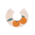 thumbnail image 3 of Baberos de pétalos para bebé, algodón multicolor giratorio de 360 ​​grados, elefante azul, 3 uds., 3 of 5