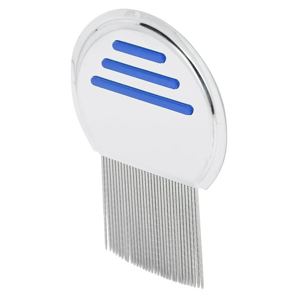 Spptty Lice Removal Comb,Stainless Steel Lice Free Comb,Professional Stainless Steel Lice Nits Treatment Comb Portable Louse Removal Comb