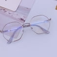 thumbnail image 2 of Fvsianol Blue Light Blocking Glasses Ultra light Octagonal Glasses Octagon Frame Blue Light Blocking Glasses Unisex Clear View Strong Hinge Eye Protection Spectacles, 2 of 6