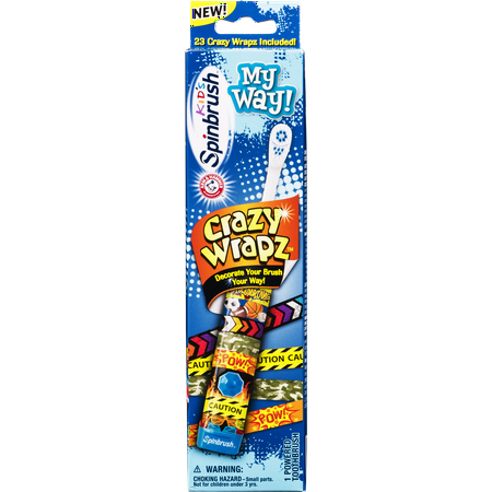 Arm & Hammer My Way! Crazy Wrapz Kid's Spinbrush