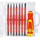 thumbnail image 5 of 15-in-1 Interchangeable Insulated Screwdriver Set with Magnetic and Slotted Bits for Electricians Tool Kit, 5 of 5