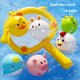 thumbnail image 1 of Baby bath water toy - 6PCS Fishing Bath Toy Set, Glowing Animal Ball Tub Toy No Hole Light Up Bathtub Toy Luminous Animal Floating Toy (Cute Rabbit+1 Duckling+1 Chick+Pig+1 Dinosaur+1 Whale), 1 of 4