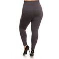 thumbnail image 5 of Women High Waist Leggings Cotton Compression Strechy Yoga Leggings Tommy Control Plus Size - (Charchol), 5 of 6
