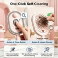 thumbnail image 4 of Electric Spray Air Cushion Massage Comb, Electric Spray Hair Cushion Comb, 5 in 1 Air Cushions Brush, Mist and Brush, Anti-Frizz Hydrating Hair Brushs for Dry Frizzy (white without essential oil), 4 of 8