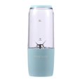thumbnail image 1 of Lipstore Portable Blender Mini Blender Cup Sports Bottle Handheld Fruit Juicer Electric Blue, 1 of 8