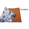 thumbnail image 3 of Cork Placemats Set of 12 for Dining Table, Table Placemats - White Floral - Home Decor, 3 of 7