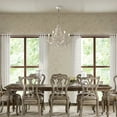 thumbnail image 3 of Edvivi Hartsville 5-Light Antique White Farmhouse Distressed Candle Style Chandelier, 3 of 5