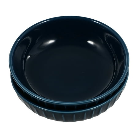 

Sauce Dishes Side Dish Bowls Seasoning Dishes Sauce Dipping Bowls Ceramic Dishes2Pcs Ceramic Sauce Dipping Plates Practical Mustard Spice Storage Plates