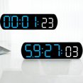thumbnail image 4 of Reloj Digital Macarena Despertador de Escritorio Portátil Azul 12/24 Horas, 4 of 8