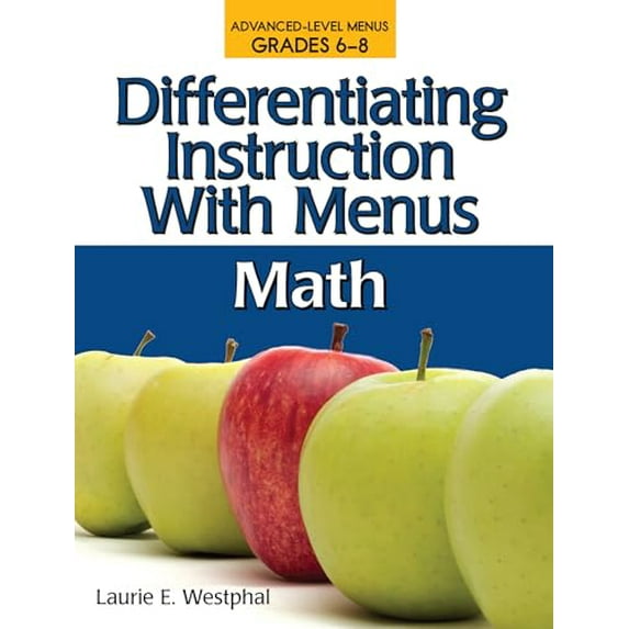 Pre-Owned Differentiating Instruction with Menus: Math (Grades 6-8) (Paperback) 159363367X 9781593633677