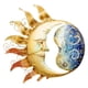 thumbnail image 1 of Creative Celestial Wall Escultura Ornamento Estatuas Adorno para interior Dormitorio al Patio Oficina, 1 of 7