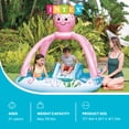 thumbnail image 2 of Open Box Friendly Octopus Inflatable Play Center W/ Water Slide, Kids Ages 2+, 2 of 5