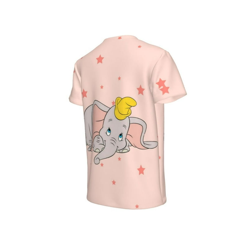 Dumbo Boys Girls Teens T Shirt Graphic Print Casual Short Sleeve