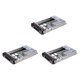 thumbnail image 1 of 3X Bandeja Estante para Disco Duro de 3,5 Pulgadas para Servidores PowerEdge - con Adaptador HDD de 2,5 Pulgadas Soporte NVMe SSD SAS SATA, 1 of 5